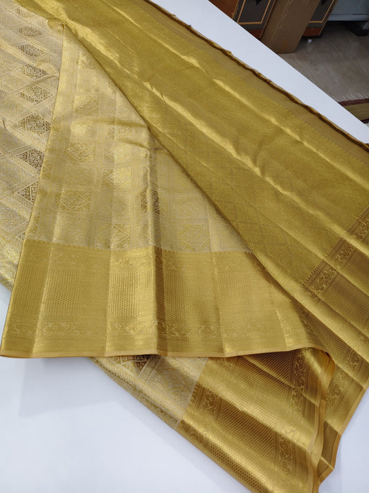 . Pure Kanchipuram Handloom Silk Saree – X Tissue Silk