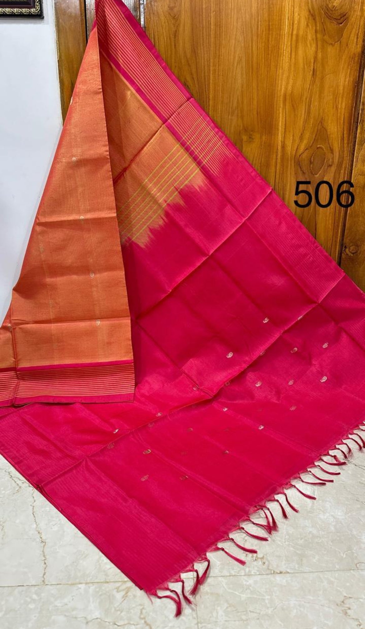 . Vaalai Pattu Vegan Silk Handloom Saree Collection – Lightweight Elegance with Traditional Charm