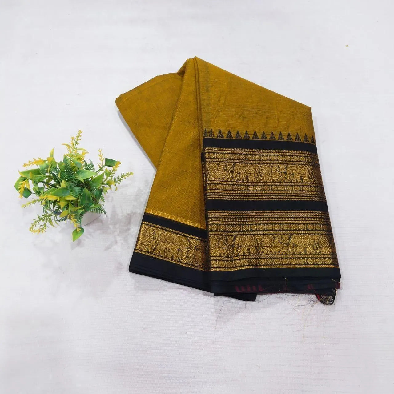 . Pure Chettinad Cotton Saree – Heritage from Tamil Nadu